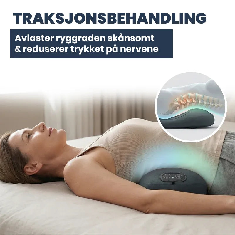 TrioKraft™ — strekk, varme og massasje i én økt